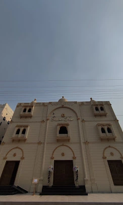 Golden Fort building facade by day